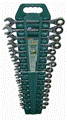 Набор ключей комбинированных трещоточных 8-24мм, 16 пр. в Минеральных Водах